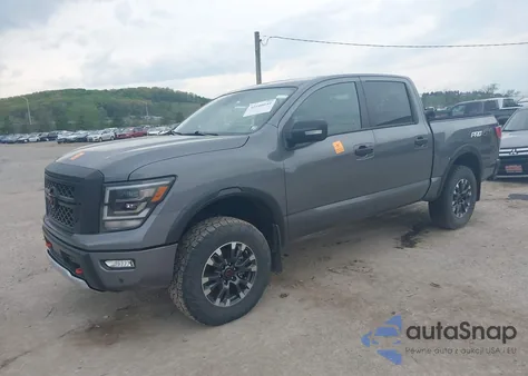 2023 Nissan Titan Pro-4X 4X4 из США, поврежденный, VIN 1N6AA1ED7PN106443